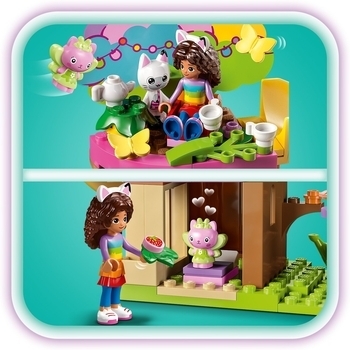 Конструктор LEGO Gabby's Dollhouse Вечірка в саду Феї Кітті, 130 деталей (10787) - Pampik - 6