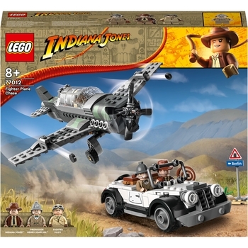 Конструктор LEGO Indiana Jones Переслідування на винищувачі, 387 деталей (77012) - Pampik
