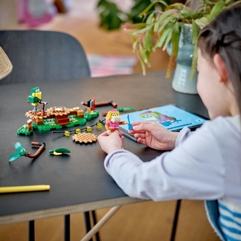 Конструктор LEGO Super Mario Імпровізація в джунглях Діксі Конґ. Додатковий набір, 174 деталі (71421) - Pampik - 6