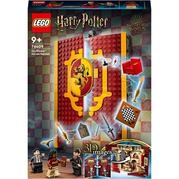 Конструктор LEGO Harry Potter Прапор гуртожитку Ґрифіндор, 285 деталей (76409) - Pampik