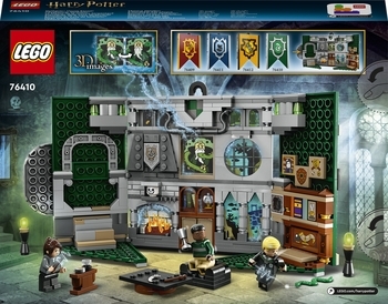 Конструктор LEGO Harry Potter Прапор гуртожитку Слизерин, 349 деталей (76410) - Pampik - 10