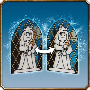 Конструктор LEGO Harry Potter Прапор гуртожитку Рейвенклов, 305 деталей (76411) - Pampik - 6