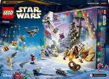 Конструктор LEGO Star Wars Новорічний календар, 320 деталей (75366) - Pampik - 10
