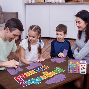 Гра настільна розвиваюча Magdum Доміно Тварини (ME5032-22) - Pampik - 5