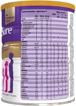 Суха молочна суміш Paediasure Shake Ваніль, 850 г - Pampik - 2