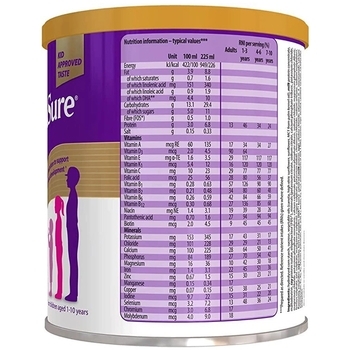 Суха молочна суміш Paediasure Shake Полуниця, 400 г - Pampik - 2