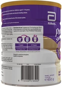 Суха молочна суміш Paediasure Shake Ваніль, 850 г - Pampik - 3