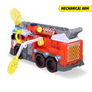 Пожежна машина Dickie Toys Борець з вогнем, зі звуком та світлом, 46 см (3307000) - Pampik - 8