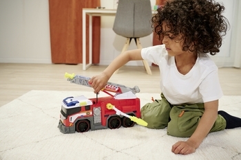 Пожежна машина Dickie Toys Борець з вогнем, зі звуком та світлом, 46 см (3307000) - Pampik - 19