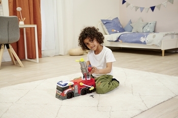 Пожежна машина Dickie Toys Борець з вогнем, зі звуком та світлом, 46 см (3307000) - Pampik - 14