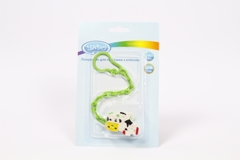 Кліпса для пустушки Корівка (шт) РК 213 - Pampik - 2