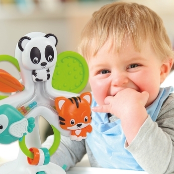 Іграшка музична на присосці Clementoni "Звірятка" (17261) - Pampik - 3