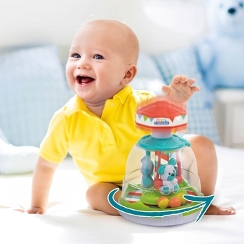 Іграшка-дзига Clementoni "Парк розваг" (17193) - Pampik - 3