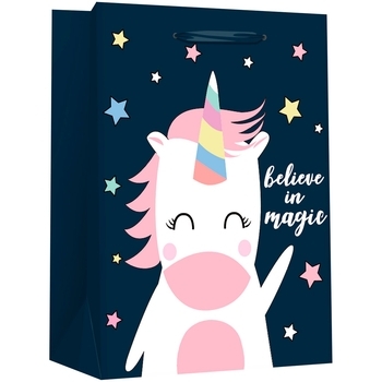 Пакет подарочный Malevaro Giant 2 Единорог Верь в магию, 40х16х55 см (D20-146) - Pampik