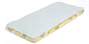 Подарунок. Наматрацник-поверхня ЕКО ПУПС Premium, синій, 120х60 см (ПНАМ12060с) - Pampik