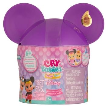 Ігровий набір із лялькою IMC Toys Cry Babies Magic Tears Disney Edition (82663) - Pampik