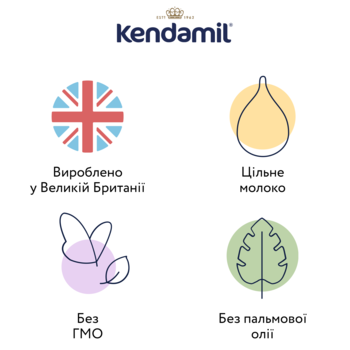 Суха молочна суміш Kendamil Classic 1 для дітей 0-6 місяців, 800 г - Pampik - 2