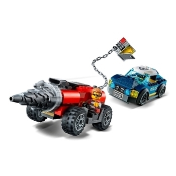 Подарунок. Конструктор LEGO City Елітний поліцейський загін переслідування бура (60273) - Pampik - 5