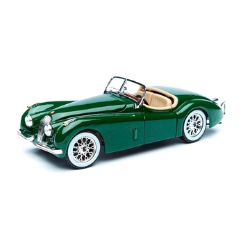 Автомодель Bburago Jaguar Xk 120 (1951), 1:24, зелёный - Pampik