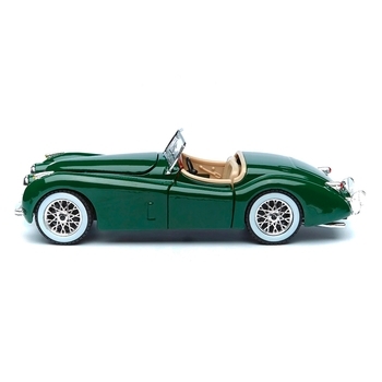 Автомодель Bburago Jaguar Xk 120 (1951), 1:24, зелёный - Pampik - 3