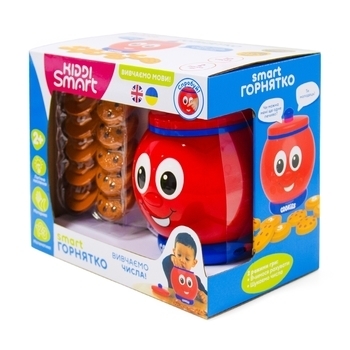 Інтерактивна двомовна навчальна іграшка Kiddi Smart Smart-Горнятко, українська та англійська (524800) - Pampik - 12