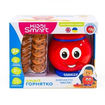 Інтерактивна двомовна навчальна іграшка Kiddi Smart Smart-Горнятко, українська та англійська (524800) - Pampik - 11