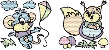 Водяні розмальовки. Слоненя (F00013988) - Pampik - 3