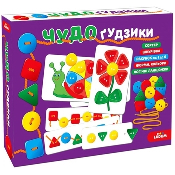 Настольная игра Ludum ЧУДОпугвицы (ME5032-13) - Pampik