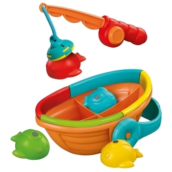 Игрушка для ванны Clementoni Яркая рыбалка (17688) - Pampik