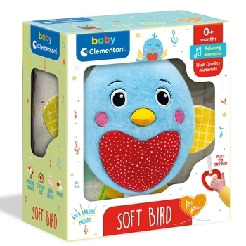 Іграшка музична на ліжечко Clementoni Пташеня (17794) - Pampik - 3