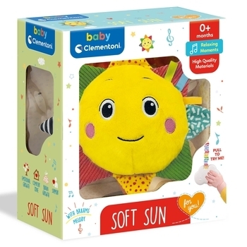 Игрушка музыкальная на кроватку Clementoni Солнышко (17795) - Pampik - 4