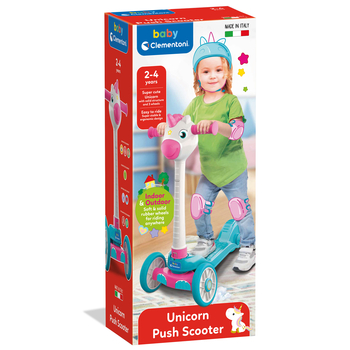 Самокат Clementoni Єдиноріг (17749) - Pampik - 4
