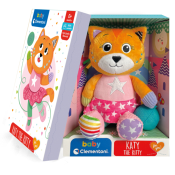М'яка іграшка Clementoni Кошеня Кеті (17762) - Pampik - 5