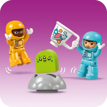 Конструктор LEGO DUPLO Пригоди на космічному шатлі 3-в-1, 58 деталей (10422) - Pampik - 5