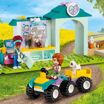 Конструктор LEGO Friends Ветеринарна клініка для сільськогосподарських тварин, 161 деталей (42632) - Pampik - 6