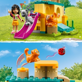 Конструктор LEGO Friends Пригоди на котячому ігровому майданчику, 87 деталей (42612) - Pampik - 5