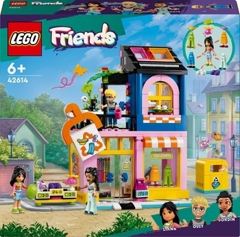 Конструктор LEGO Friends Магазин вінтажного одягу, 409 деталей (42614) - Pampik