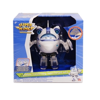 Ігрова фігурка-трансформер Super Wings Supercharge Lights&Sounds Astra, Астра (EU740433) - Pampik - 4