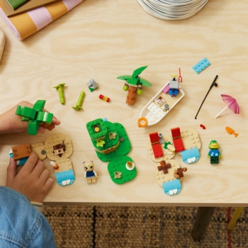 Конструктор LEGO Animal Crossing Острівна екскурсія Kapp'n на човні, 233 деталі (77048) - Pampik - 5