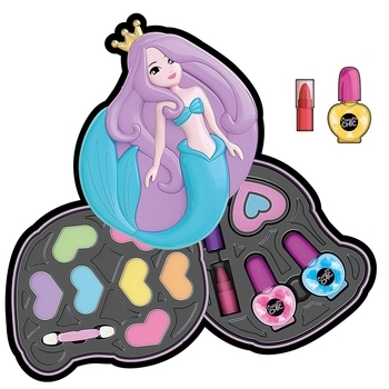 Набір дитячої косметики Clementoni Lovely Make Up. Mermaid Crazy Chic (18642) - Pampik