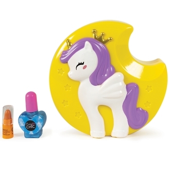 Набір дитячої косметики Clementoni Lovely Make Up. Unicorn Crazy Chic (18643) - Pampik