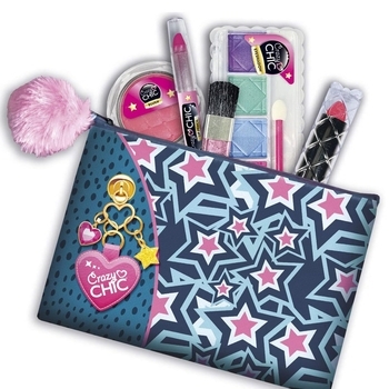 Набор детской косметики Clementoni Make Up Pochette Crazy Chic (18697) - Pampik - 2