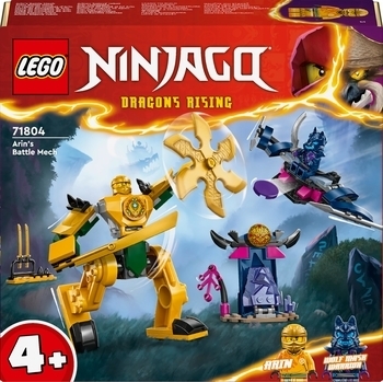 Конструктор LEGO NINJAGO Боевой робот Арина, 104 детали (71804) - Pampik