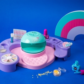 Дитячий набір для манікюру Clementoni Cool Nail Art Crazy Chic (18599) - Pampik - 2