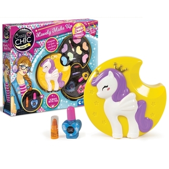Набір дитячої косметики Clementoni Lovely Make Up. Unicorn Crazy Chic (18643) - Pampik - 5