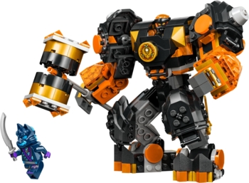 Конструктор LEGO NINJAGO Робот земної стихії Коула, 235 деталей (71806) - Pampik - 4