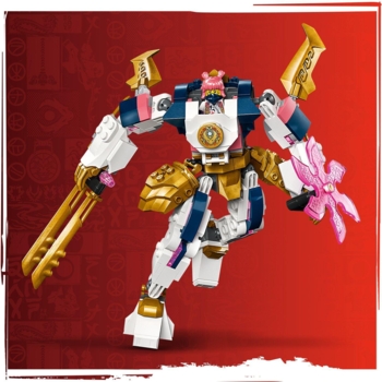 Конструктор LEGO NINJAGO Робот технічної стихії Сори, 209 деталей (71807) - Pampik - 6