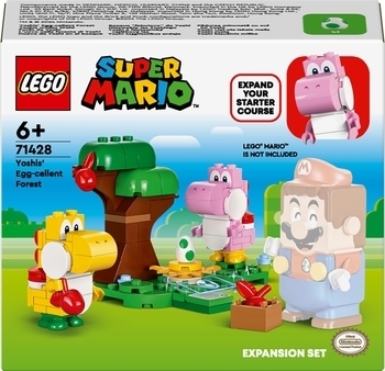 Конструктор LEGO Super Mario Прекрасный лес Yoshi. Дополнительный набор (71428) - Pampik