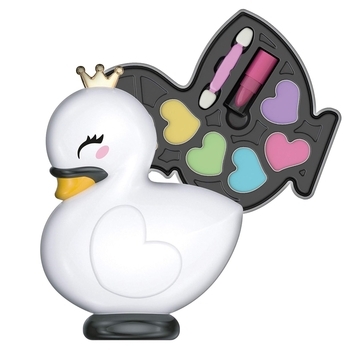 Набір дитячої косметики Clementoni Lovely Make Up. Swan Crazy Chic (18632) - Pampik