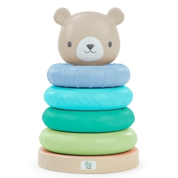 Іграшка-пірамідка Ingenuity Cutie Stacks - Nate (16879) - Pampik